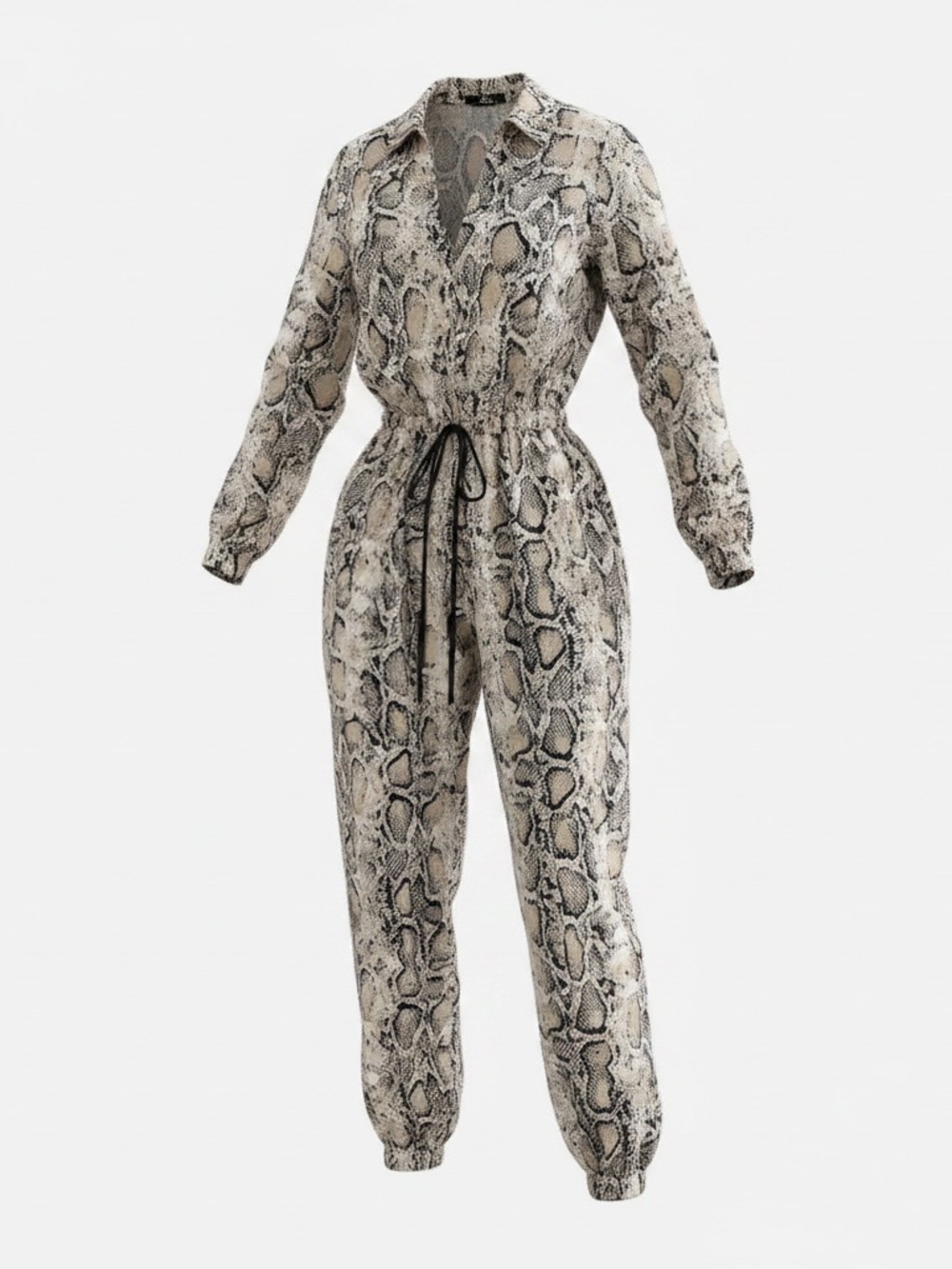 Mina Monroe Snake Print Jumpsuit | Size L